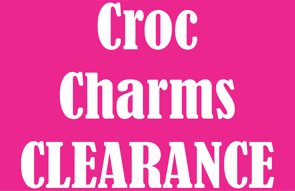 Croc Charms Clearance